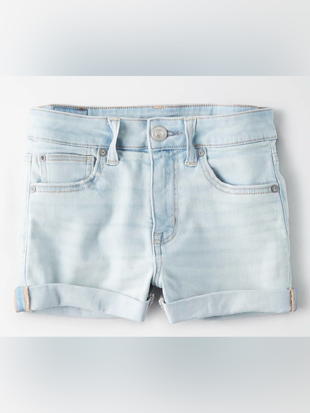 NWT AE Hi-Rise Shortie Shorts Size 16